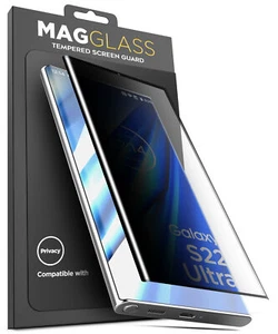 Samsung Galaxy S22 Ultra ochrona prywatności ekranu, osłona ze szkła hartowanego antyszpiegowskiego - Zdjęcie 1 z 6