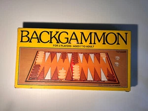 Vintage 1981 Whitman Backgammon Game Whitman #4832-22 complete - Picture 1 of 3