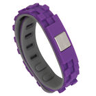 Wrist Strap Lightweght Negative Ions Sports Wristband For Winter(Purple ) BLW