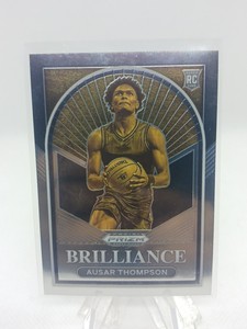 2023 Panini Prizm Draft Picks Brilliance Ausar Thompson Rookie RC