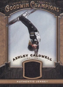 UPPER DECK 2014 GOODWIN CHAMPIONS ASHLEY CALDWELL #M-AC RELIC CARD - Picture 1 of 2