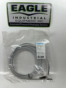 Festo NEBU-M8G4-K-2.5-LE4 Connecting Cable Gray Straight 4-Pin M8 2.5m Long -NEW - Picture 1 of 7