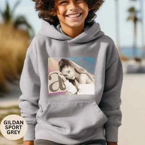 Ariana Grande Hoodie Youth Size Designer Sweatshirt Photo Portrait - Never Worn - Picture 1 of 5