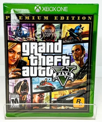 Grand Theft Auto V Premium Edition GTA 5 - Xbox One - New - READ DESCRIPTION #01 - Image 1 of 4