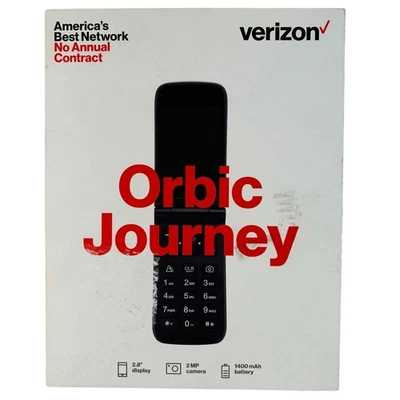 Verizon Orbic Journey V Cell Phone 2.8" Display 2MP Camera NEW - Image 1 of 4