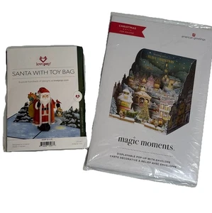 American Greetings Live Pop LovePop Pop Up Christmas Cards Lot Of 2 New Sealed - Picture 1 of 7