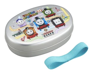 OSK Bento Box Thomas the Tank Engine Aluminum Children's Bento Box M (with Parti - Picture 1 of 9
