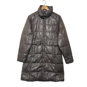 The North Face Medium Brown Goose Down Quilted Puffer Parka 600 Long Coat - Picture 1 of 12