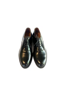 Alden 932 Black Calf Plain Toe Bal Oxford Dress Shoes Men Size 8.5 AA/B - Picture 1 of 19