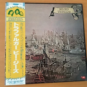 BEE GEES TRAFALGAR JAPAN LP OBI MWF-1052 - Picture 1 of 6
