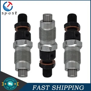 H1600-53000 3 pc Fuel Injectors For Kubota D722 Engine 16001-53002 16001-53000 - Bild 1 von 7