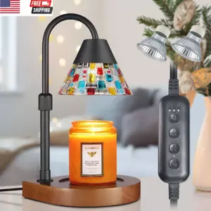 Dimmable Candle Warmer Lamp with Timer, Electric Wax Melt Warmer for Scented Jar - Picture 1 of 6