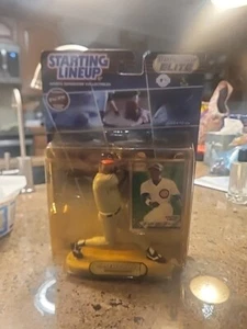 2000 SAMMY SOSA Starting LineUp ELITE Chicago Cubs 6 Zoll SLU Figur Mokka mit Karte - Bild 1 von 5