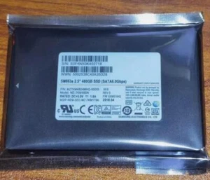 NEW 480GB Samsung 2.5 SSD SM863a MZ-7KM480N Solid State Drive MZ7KM480HMHQ-00005 - Picture 1 of 1