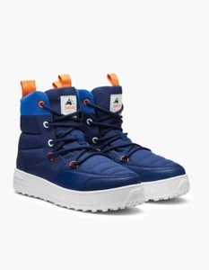 SWIMS Unisex M 8/W 10 Navy Snow Runner Boots Waterproof Rain Resistant EUC - Picture 1 of 13