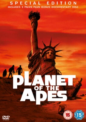 Planet of the Apes Collection DVD (2025) Charlton Heston, Post (DIR) cert 15 6 - Image 1 of 2