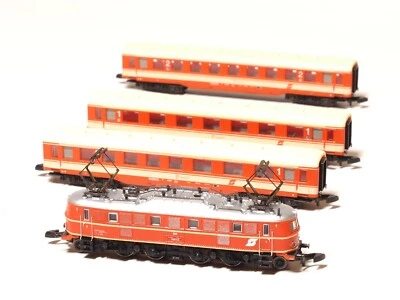88082 87354 Marklin Z locomotive car set  Austria ÖBB  5 pole motor LED light - Image 1 of 4