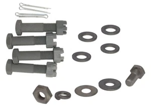 Parkerized MOTOR MOUNTING HARDWARE SET for 1930 - 1936 Harley VL & VLH Motors - Picture 1 of 2