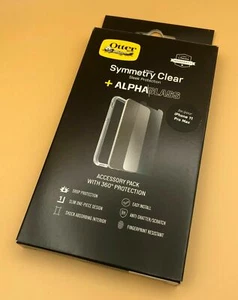 Otterbox Symmetry Clear Case + Alpha Glass Protector iPhone 11 Pro / Pro Max - Picture 1 of 12