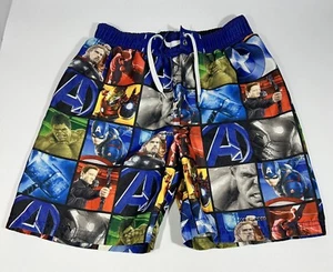 🍃Marvel Boy’s Boardshorts | Blue /Size S - Picture 1 of 3