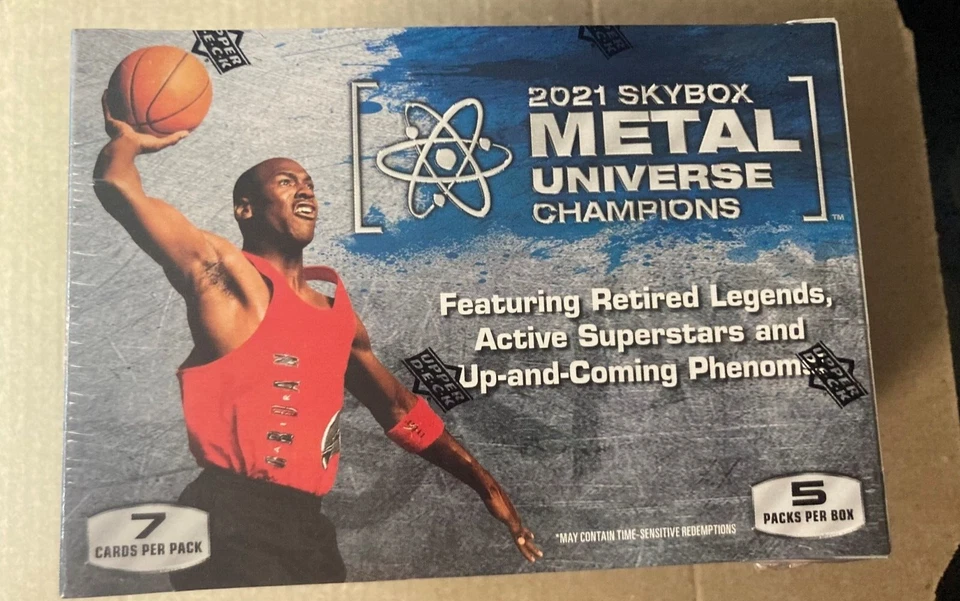 Nuevo 2021 Upper Deck Skybox Metal Universe Champions Blaster Box Sellado PMG Foto 1 de 1