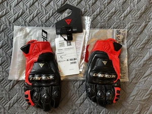 Dainese 4 Stroke 2 Leather Racing Motorcycle Gloves Size XL - Picture 1 of 4