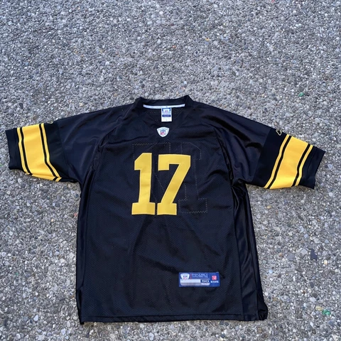 Pittsburgh Steelers Mike Wallace Reebok Jersey Sz 50 Med Stitched Great Condit Cover
