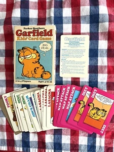 Vintage Garfield Kid’s Card Game Parker Brothers Complete - Picture 1 of 6