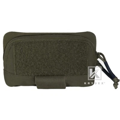 KRYDEX Tactical Admin Pouch Utility Pouch Pack BELT / MOLLE Panel Ranger Green