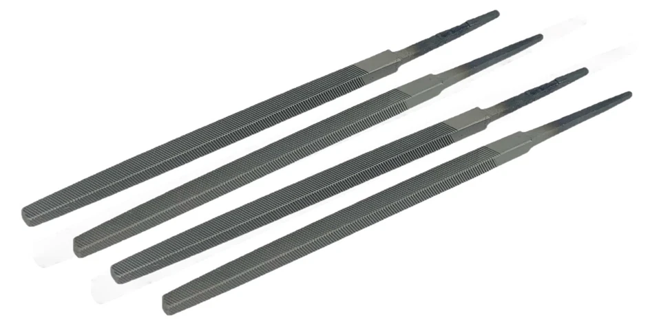 4" SQUARE FILE SECOND CUT X 4 FILES SQUARE SECOND CUT RDGTOOLS - Image 1 of 1