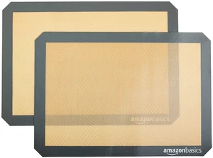 Silicone Rectangular Baking Mat, Non-Stick Reusable Oven Bakeware, 16.5" X 11.6" - Picture 1 of 12