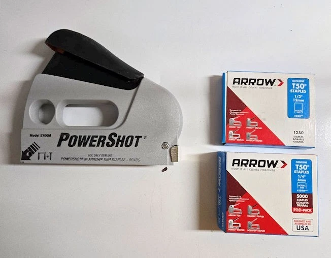 Grapadora y pistola de clavos Arrow 5700 PowerShot 2 en 1 ¡y grapas! ENVÍO GRATIS Foto 1 de 1