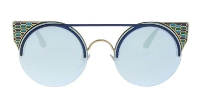 Gafas de sol Bulgari BV6088 20206J azul/oro pálido ojo de gato Foto 1 de 4