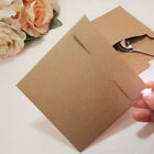  Kraft Paper Bag CD Brown Bags Padded Envelopes Mini Gift Multifunction
