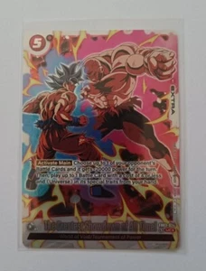 Tarjeta ganadora del torneo DBS Dragon Ball Fusion World FB03-024 Greatest Showman - Imagen 1 de 1