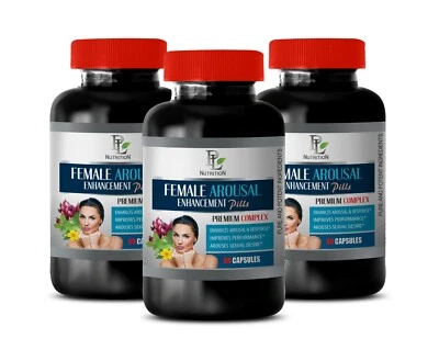 Apoyo a la salud sexual - MEJORA LA EXCITACIÓN FEMENINA Cápsulas para mujer 3 Botellas Foto 1 de 4