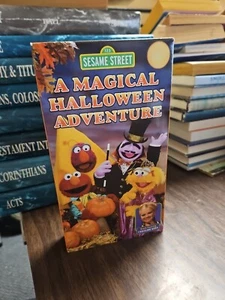 Sesame Street A Magical Halloween Adventure VHS Tape 2004 Caroline Rhea Rare - Picture 1 of 4