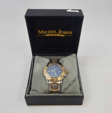 Authentic Michel Jordi Geneve 1991DG Swiss Ethno 200 Meter Divers Watch with Box