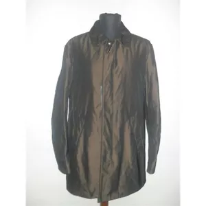 AQUARAMA GIACCONE GIUBBOTTO IMPERMEABILE TRENCH MARRONE UOMO TG 50 - Imagen 1 de 5