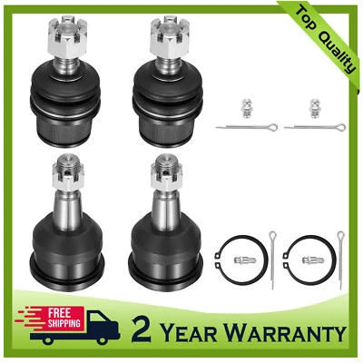 4pcs Front Upper & Lower Ball Joints Kit for 2003-2013 2014 Dodge Ram 2500 3500 - Image 1 of 4