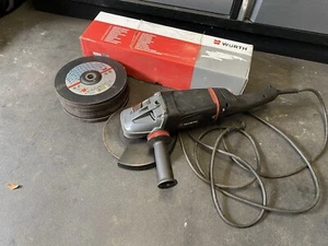 Wurth 230mm Angle Grinder & Discs - Picture 1 of 1