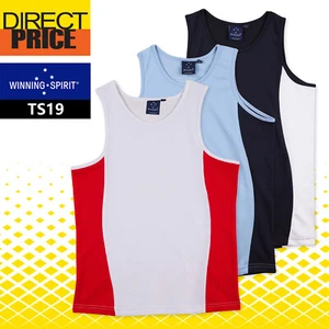 Shiny TS19 TEAMMATE SINGLET Men's,TS19 - Picture 1 of 23