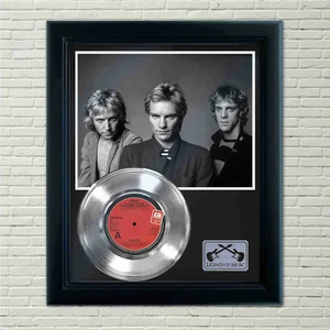 Police "Every Little Thing She Does Is Magic" Silver Framed Record Display - Picture 1 of 4