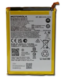 Oryginalna bateria Motorola NH50 do Motorola Moto E13 G22 E22s E32 G13 G53 5000mAh - Zdjęcie 1 z 1