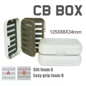 Caja de pesca con mosca de bolsillo CB inserto de espuma con hoja oscilante 87g 125*88*34mm - Imagen 1 de 6