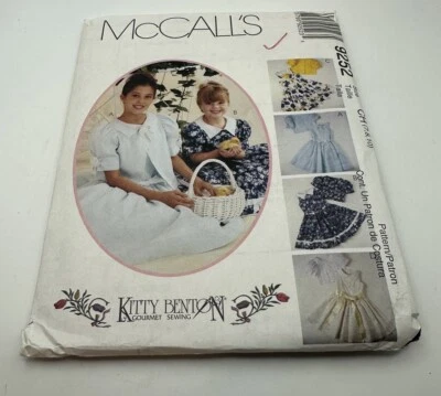 McCalls 1998 Pattern 9252 KITTY BENTON Girls Dress Jacket Petticoat Size 7-8-10 - Image 1 of 4