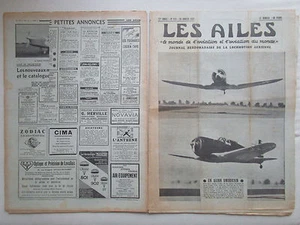 FLÜGEL 1937 815 VUGHT V-143 RWD 16 FLUGPLATZ SCHÖNE MILES PEREGRINE INDUSTRIE - Bild 1 von 6