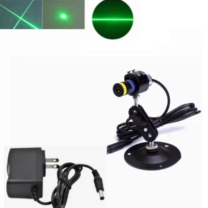 Adjustable 520nm 10mw /30mw/50mw 80mw Green Dot/Line/Cross Laser Diode Module - Picture 1 of 8