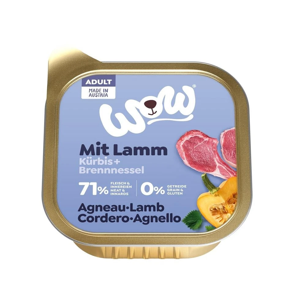 WOW Dog Lamm 11 x 150g - Bild 1 von 1