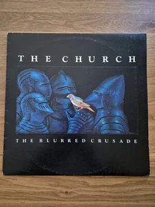 The Church The Blurred Crusade LP Album Embossed Australia 1982 Vinyl Record  - Picture 1 of 13